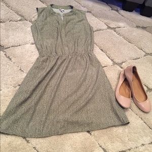 XS Button-up Sleeveless Dress